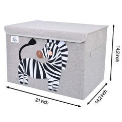 CLCROBD foldable toy chest collapsible-bottom design maximizes space for playroom storage.