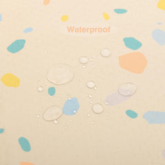 CLCROBD splat mat doubles as art and crafts drop cloth for painting sessions