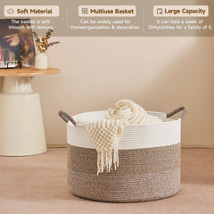 CLHMILY&Z Nursery storage bin for toy organization in a tidy closet