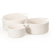 CLHMILY&Z small woven basket with boat design for stylish storage