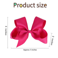 Clipband girls with ponytail and bun wearing black bows for versatile styling.