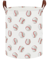 CLOCOR baseball laundry basket ready for toy storage and quick laundry sorting.