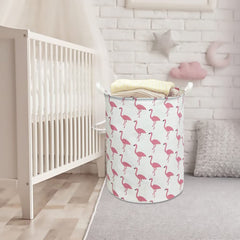 CLOCOR collapsible laundry bin folded for compact storage.