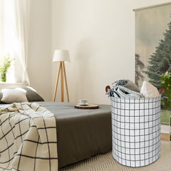 CLOCOR hamper with side handles demonstrates easy mobility around the home