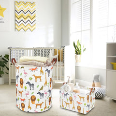 CLOCOR rectangular storage basket waterproof inner lining protects contents.