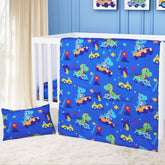 Cloele dinosaur crib bedding pillowcase provides a soft, gentle touch for baby sleep