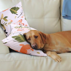 Cloele dog-pattern adds cheerful nursery vibe for kids.