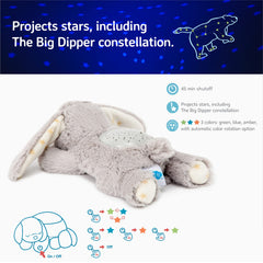 Cloud B Benny the Bunny auto shut-off helps power-down time safely and efficiently.