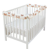 CLYCSRC 3-Piece Mesh Set packaging shows breathable crib rail protection