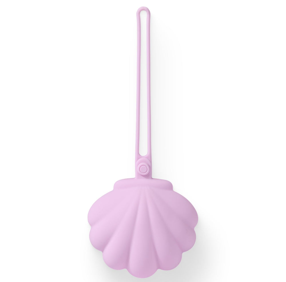 CLYMENE seashell inspired pacifier case exterior for on the go organization