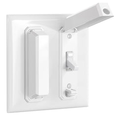 CLYMENE two-pack light switch guard on wall prevents accidental switching