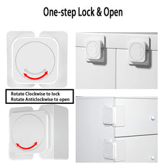 CMINGJ cabinet lock right-angle lock demonstrates versatile fit for drawers and cabinets.