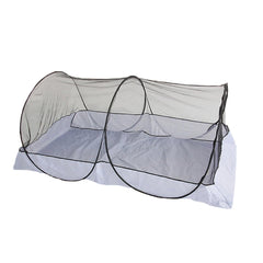 CMINGJ pop-up mosquito net bed setup for quick, tool-free protection at night