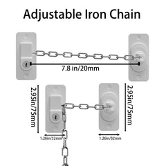 CMINGJ safety lock screw installation demonstrates durable mount for long-lasting child safety