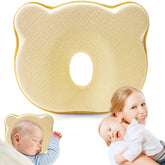CMJ PRO premium baby pillow head-support front view showing ergonomic design for neck comfort
