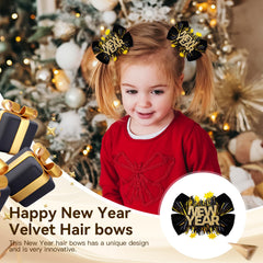 CN Happy New Year hello 2026 ribbon bow adds modern charm to outfits.