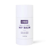 CoBoo Melting Nip Balm packaging closeup shows baby-safe formula for sensitive nipples.