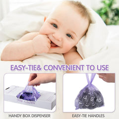 Colarr strong, tear-resistant plastic for reliable disposal.