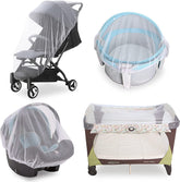 Coldwind 2Pack Baby Mosquito Net for Stroller provides breathable protection during walks
