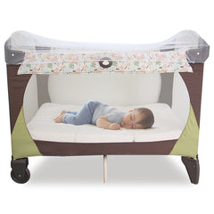 Coldwind Baby Mosquito Net for Mini Crib provides breathable protection during naps