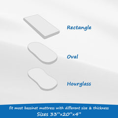 Coldwind bassinet pad two-pack keeps backups ready for quick changes and washing.