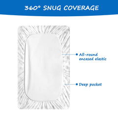 Coldwind bassinet sheet size 34x21x5 inches fits most bedside sleepers securely.