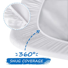 Coldwind perfect snug fit secures the sheet on standard bedside bassinets.