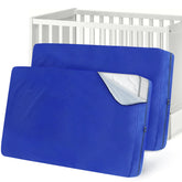 Coldwind crib mattress bag blue two-pack closed protects during moving and storage.