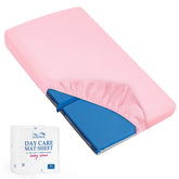 Coldwind nap mat cover pink fit shows universal deep pockets for secure naps.