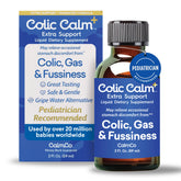 Colic Calm Plus bottle pour demonstrates quick, gentle relief for infant gas and colic.