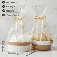 Colingmill white gift bag large ready to pair with ribbons for seamless wrap.