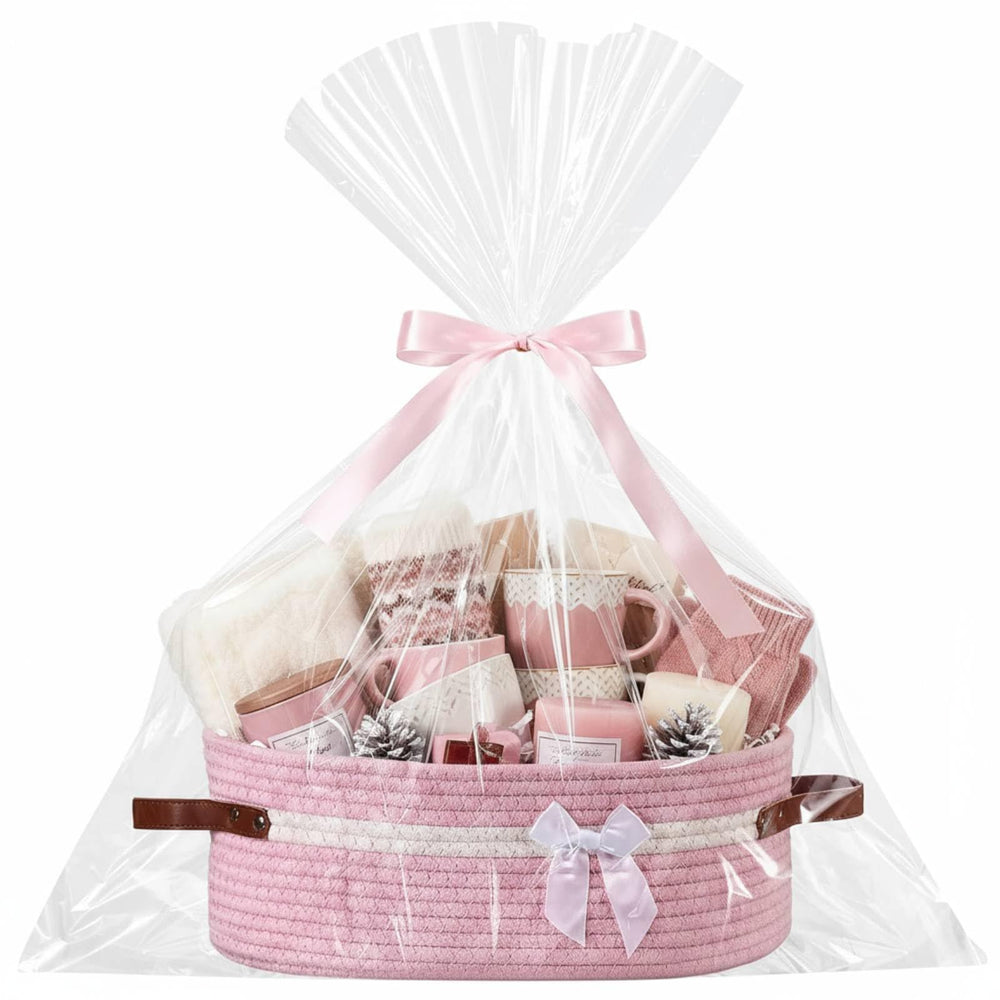 Colingmill gift-basket pink large size ready for DIY presents