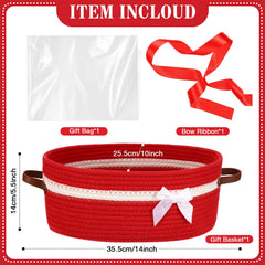 Colingmill gift basket ribbons and bag boost instant present-ready presentation.