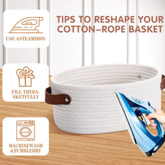 Colingmill handle closeup on cotton rope weave, durable and breathable.