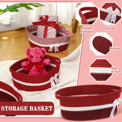 Colingmill satin ribbons red and white for elegant presentation.
