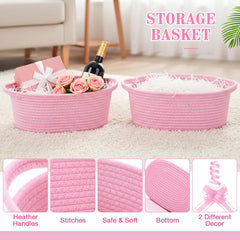 Colingmill satin ribbons pink bow adds polished finishing touch for gifts.