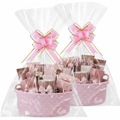 Colingmill woven basket with handles, 12x8x5, durable storage.