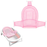 Colorlife baby bath seat with soft 3D mesh for breathable comfort