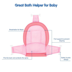 Colorlife bath seat triangle anti-slip design for stable use