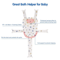 Colorlife Breathable mesh bath mat dries quickly for quick reuse.