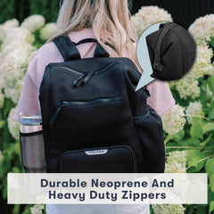 Colugo diaper bag with four cupholders including insulated pockets