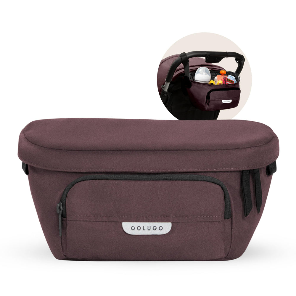 Colugo On-The-Go Stroller Organizer cup holder keeps drinks within easy reach on outings