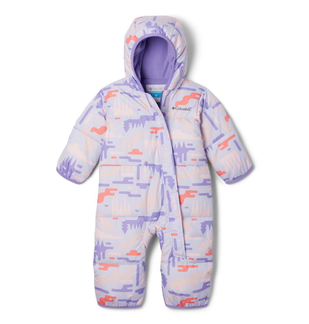 Columbia Baby Snuggly Bunny II Bunting front view with warm insulation for outdoor adventures.