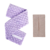 Comfheat tummy wrap on baby lying for gentle warmth and soothing relief.