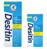 Comfort Axis Desitin Daily Defense packaging highlights bundle for diaper changes.