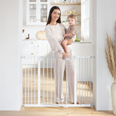 Comfy Cubs baby gate extensions for adjustable fit in doorways and hallways.