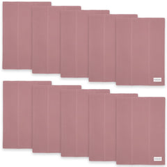 Comfy Cubs 10-pack burp cloths packaging view highlighting premium 6-layer cotton protection.