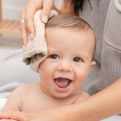 Comfy Cubs washcloths fit newborns and toddlers for gentle cleansing