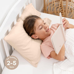 Comfy Cubs travel-friendly pillow 13x18 demonstrates compact, easy packing