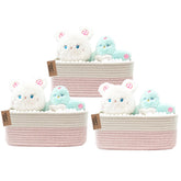 COMFY-HOMI 3-pack on shelf for clutter-free organization